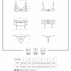 Heartina 3 pcs set S/M