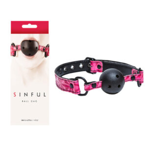 Sinful Ball Gag - Pink