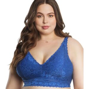 Parfait Adriana Wire-Free Lace Bralette P5482 Sapphire
