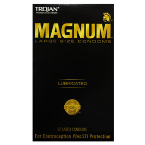 Trojan Magnum Condoms - Box of 12