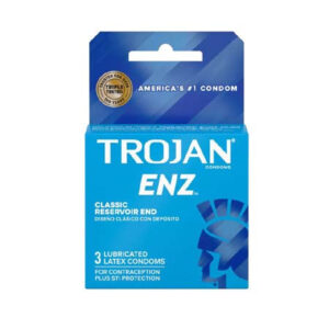 Trojan Enz Lubricated 3`s
