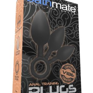 Bathmate Anal Training Plugs Black