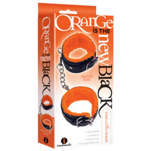 The 9's Orange is the New Black Wrist Love Cuffs