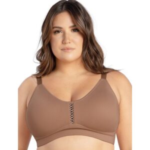 Parfait Erika Full Bust Smooth Seamless Wire-Free Bralette Bra P5861 Mid Nude