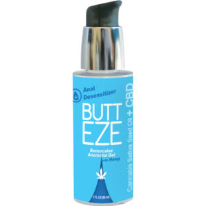 Butt Eze Desensitizing Lubricant w/Hemp Seed Oil - 2 oz