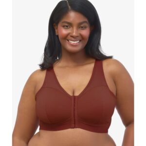 Leading Lady - The Harper Wirefree Mesh Front-Closure Bra LL5972SPAP