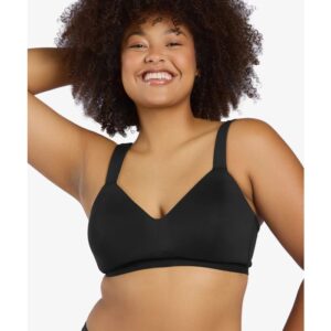 Leading Lady - The Aurora Lightly Lined Microfiber Wirefree Bra LL5979BLK