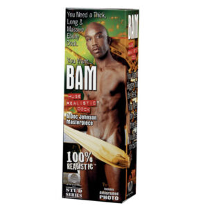 Bam Realistic Cock - Brown