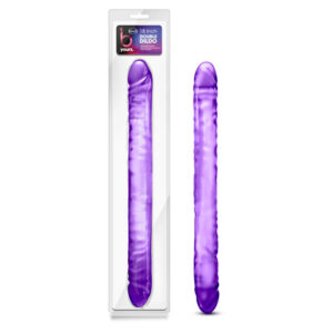 18`` Double Dildo Purple
