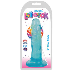 Curve Novelties Lollicock 6'' Slim Stick - Berry Ice