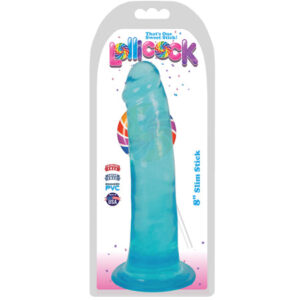 Curve Novelties Lollicock 8'' Slim Stick - Berry Ice