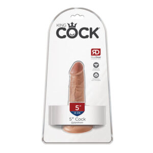 King Cock 5'' Cock - Tan