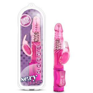Sexy Things Romping Rabbit Fuchsia