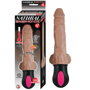 Natural Realskin Hot Cock 2 Brown