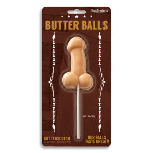 Butter Balls Pecker Pop - Butterscotch