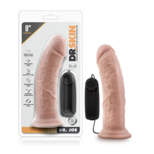 Dr Skin Dr Joe Vibe Cock W/suction Vanil