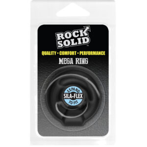 Rock Solid Silaflex Mega Ring Black