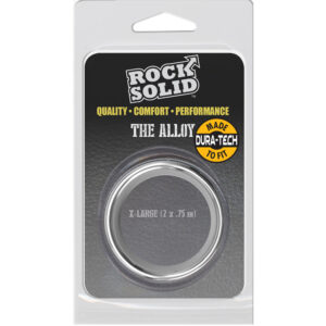 Rock Solid Brushed Alloy X-Large (2in)