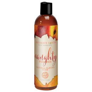 Intimate Earth Natural Flavors Glide - 120 ml Naughty Peaches