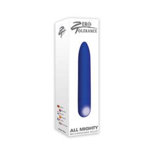 Zero Tolerance All Mighty Rechargeable Bullet - Blue