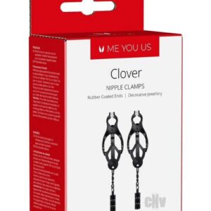 Myu Clover Nipple Clamps Black