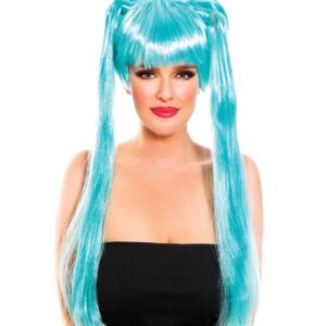 Music Legs Turquoise Wig ML70015