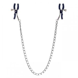 Squeeze And Please Nipple Clamps With Chain
