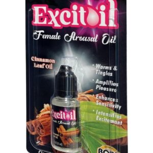 Excitoll Cinnamon Arousal Oil .5oz Card