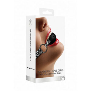 Ouch! Breathable Ball Gag Love St Blk