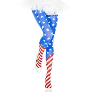 Music Legs American Flag Spandex Tights ML7069