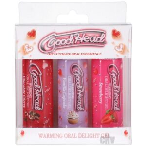 Goodhead Warming Gel Asst 3pk