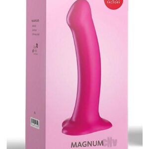 Fun Factory Magnum 7 Silicone Dildo - Blackberry