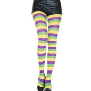 Music Legs Multicolor Striped Pantyhose ML7423