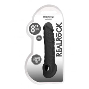 Realrock Penis Sleeve 8 Black