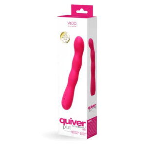 VeDO Quiver Plus Rechargeable Vibe - Foxy Pink
