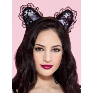 Music Legs Ruffle Lace Ear Headband ML75001