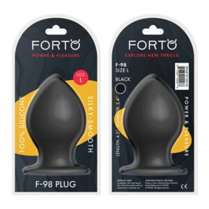 Forto F-98 Plug - Large Black
