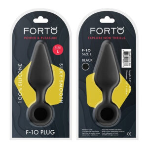 FORTO F-10 Plug/Pull Ring Black Large