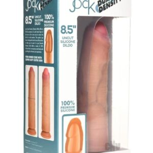 Jock Dual Dense Uncut Dildo 8.5 Tan