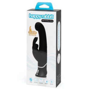 Happy Rabbit G-Spot Black Stroker Rabbit Vibe