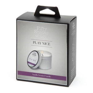 Fifty Shades - Play Nice Vanilla Scented Candle 3oz