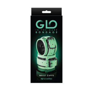 GLO Bondage Wrist Cuff - Glow in the Dark