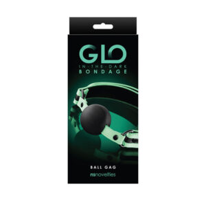 GLO Bondage Ball Gag - Glow in the Dark
