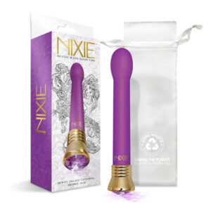 Nixie Mystic Wave Satin Bulb Vibe - 10 Function Amethyst
