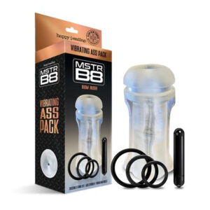 MSTR B8 Bum Rush Vibrating Ass Pack - Kit of 5 Clear