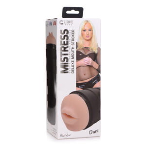 Curve Novelties Mistress Dani Deluxe Mouth Stroker - Ivory