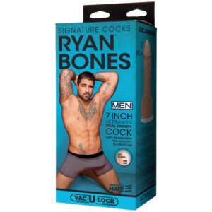 Signature Cocks ULTRASKYN 7'' Cock w/Removeable Vac-U-Lock Suction Cup - Ryan Bones