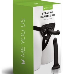 Myu Strap On Harness Kit 6/8 Dildos Blk