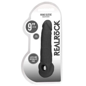 Real Rock Penis Extender - 9 Black