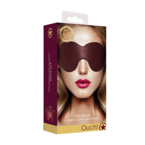 Shots Ouch Halo Eyemask - Burgundy